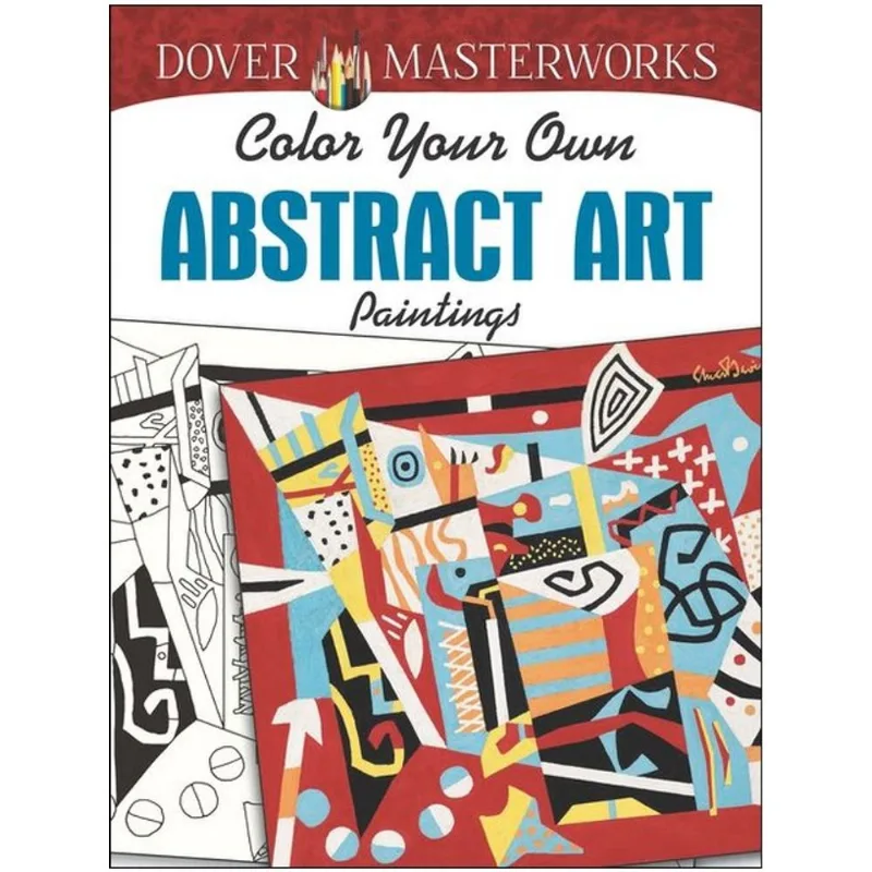 COLOR YOUR OWN ABSTRACT ART PAINTINGS