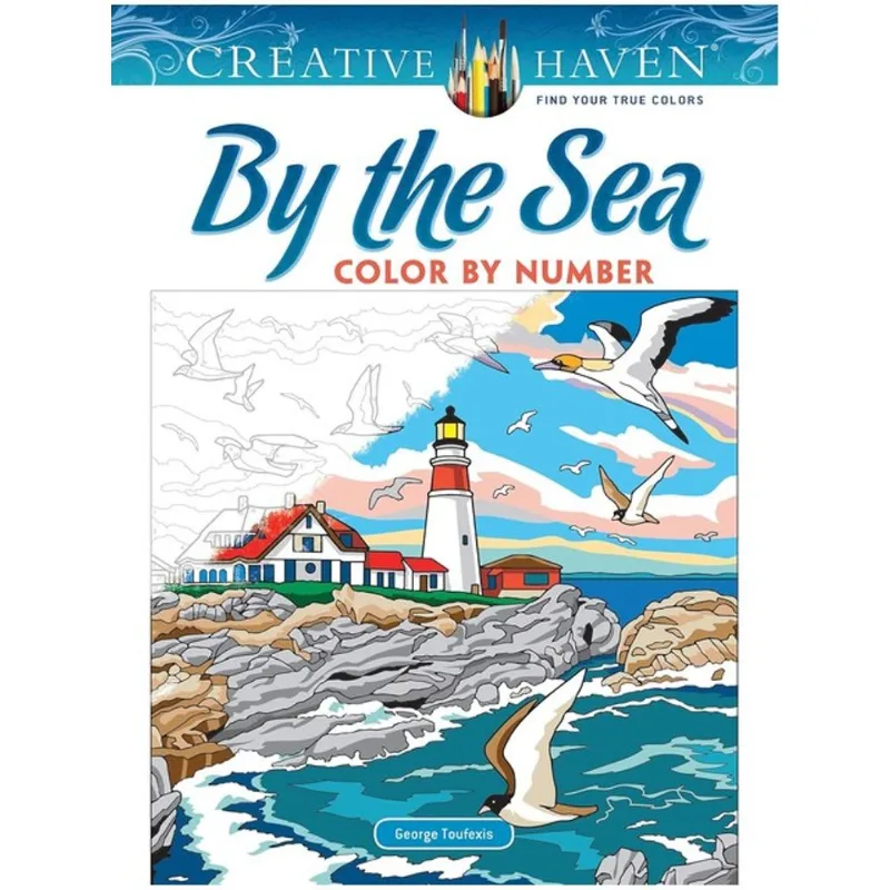 CREATIVE HAVEN BY THE SEA COLOR BY NUMBER