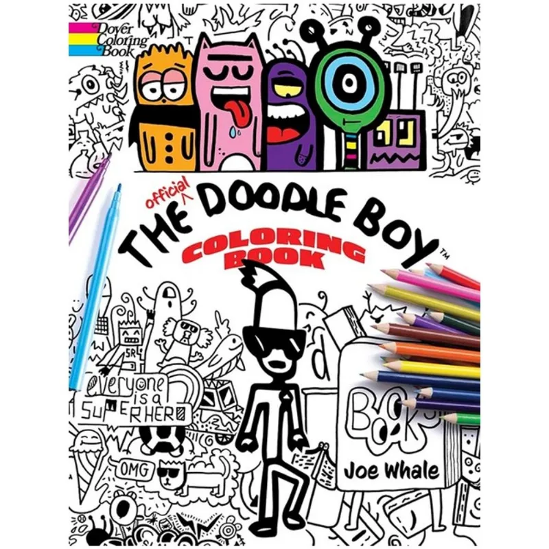THE OFFICIAL DOODLE BOY COLORING BOOK