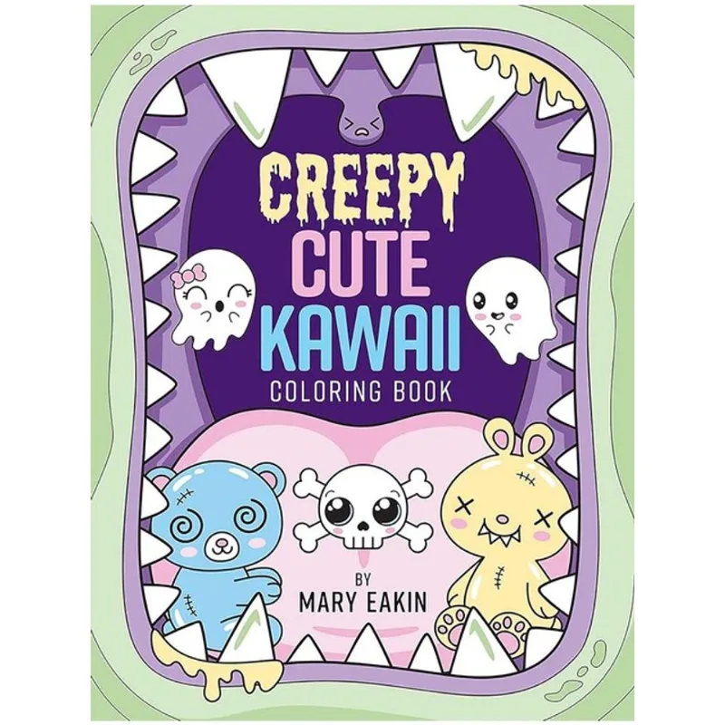 CREEPY CUTE KAWAII COLORING BOOK