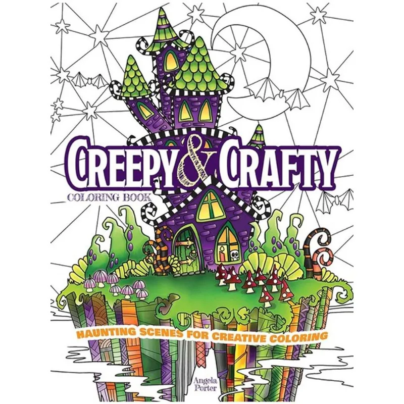 CREEPY & CRAFTY COLORING BOOK