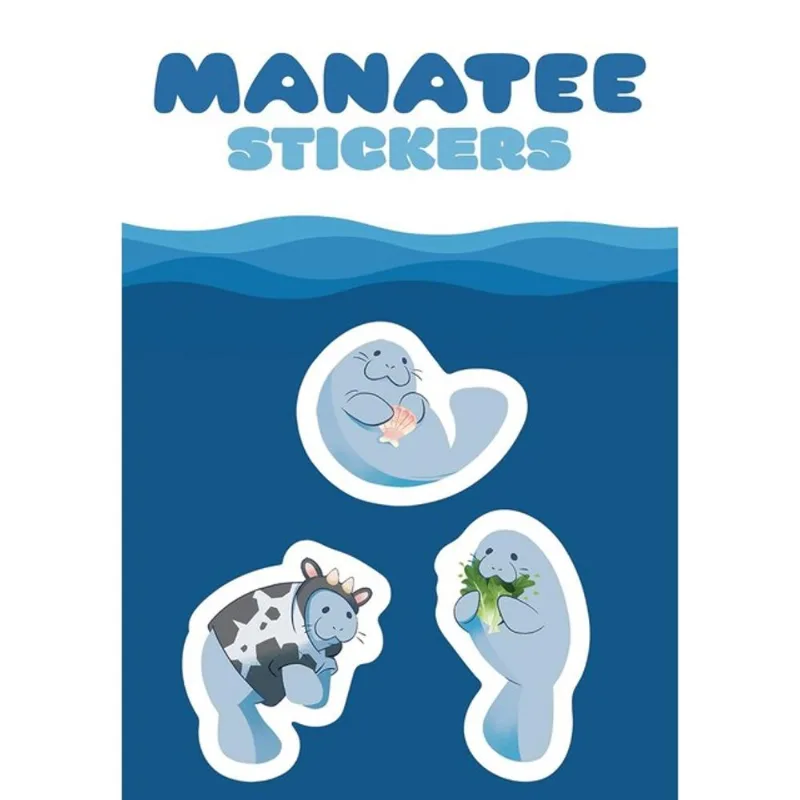 MANATEE STICKERS