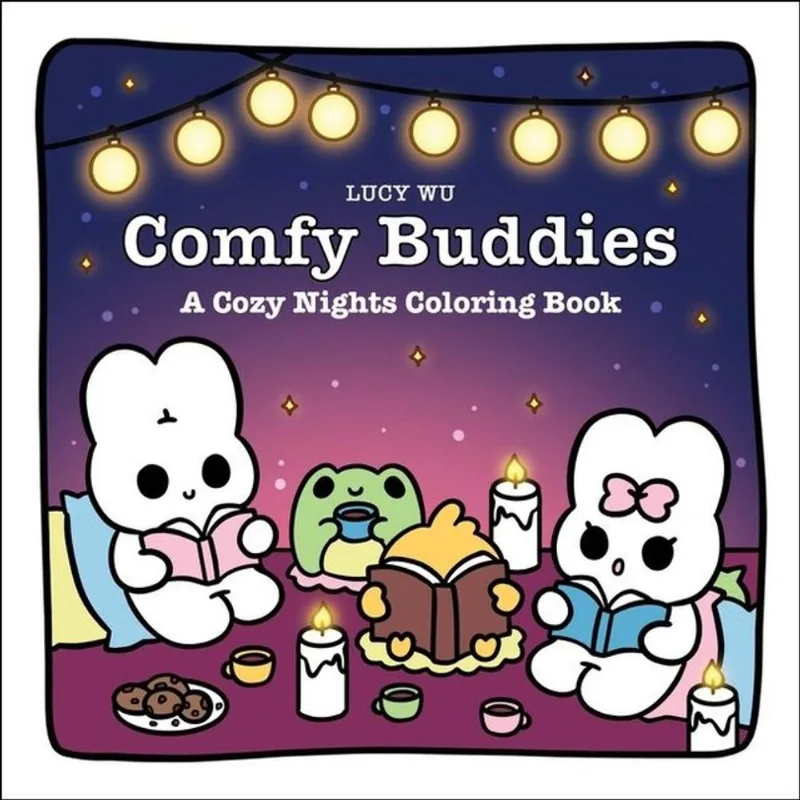COMFY BUDDIES - A COZY NIGHTS COLORING BOOK