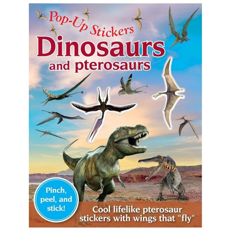 POP-UP STICKERS - DINOSAURS & PTEROSAURS