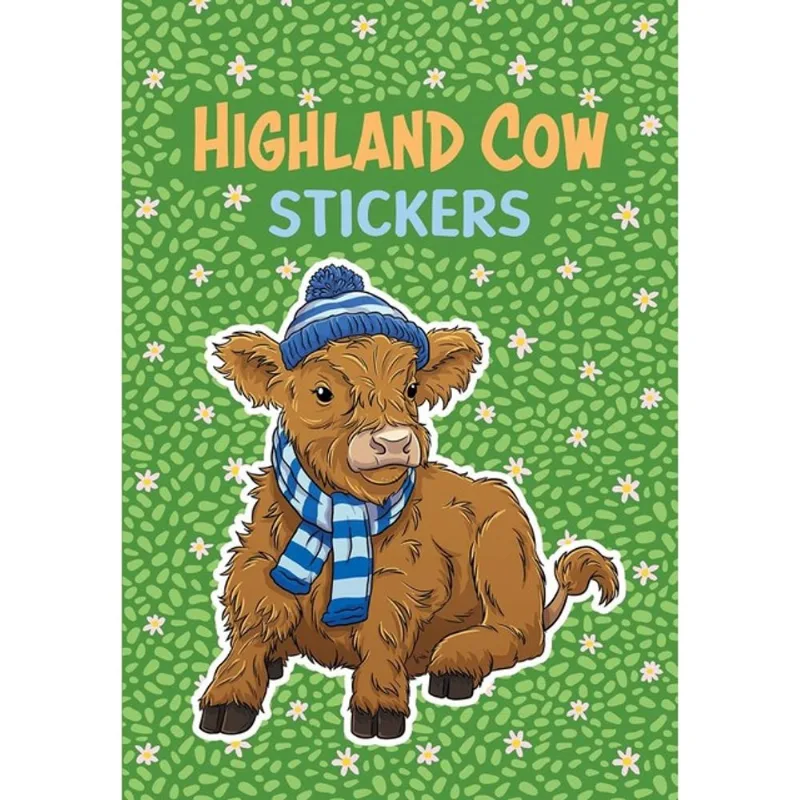 HIGHLAND COW STICKERS