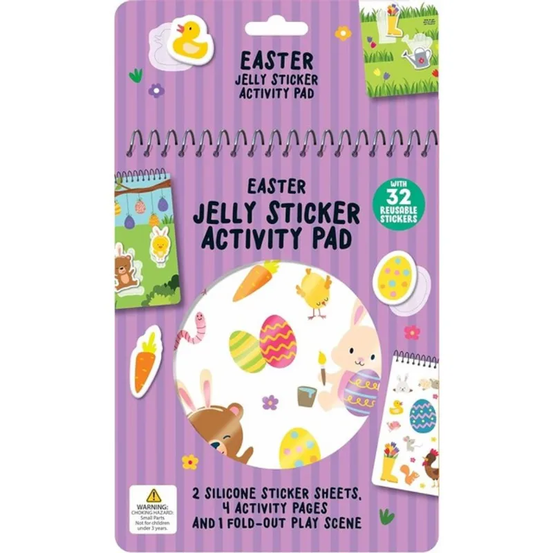 EASTER JELLY STICKER ACTIVITY PAD