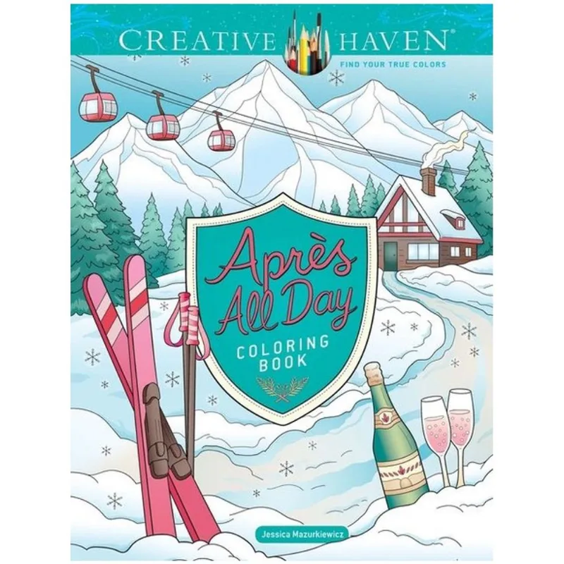 CREATIVE HAVEN APRÈS ALL DAY COLORING BOOK