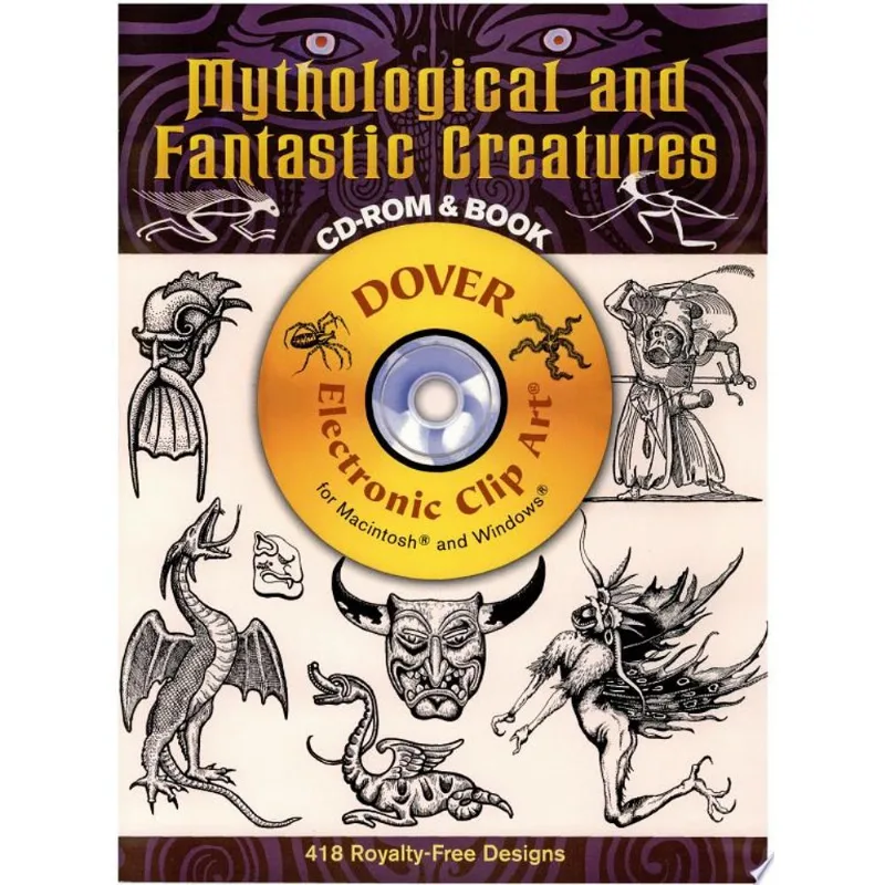 MYTHOLOGICAL AND FANTASTIC CREATURES CD-ROM AND BO