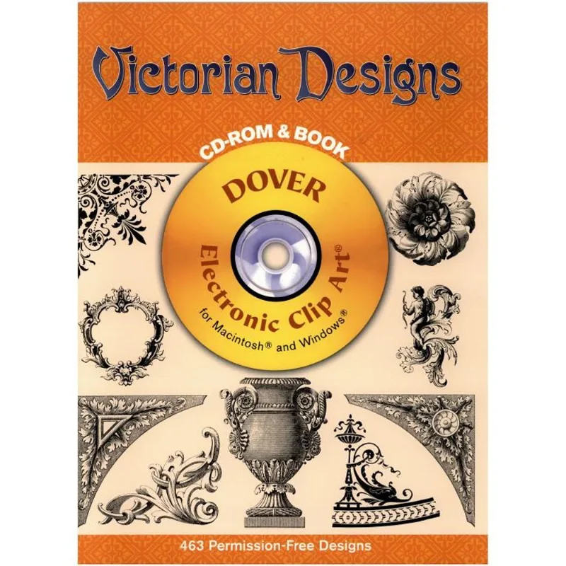 VICTORIAN DESIGNS (CD-ROM AND BOOK)