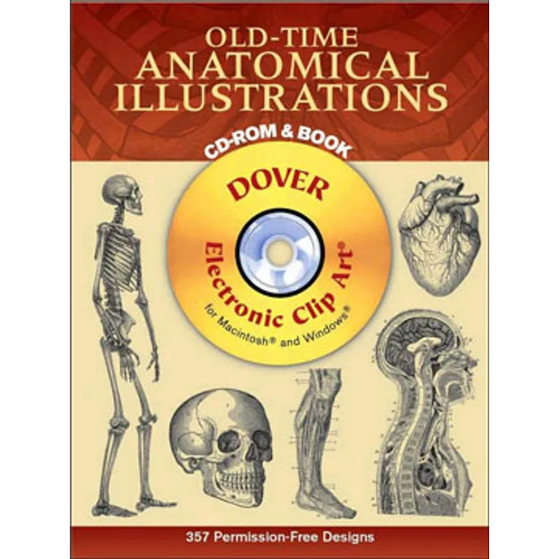 OLD-TIME ANATOMICAL ILLUSTRATIONS (CD-ROM AND BOOK)