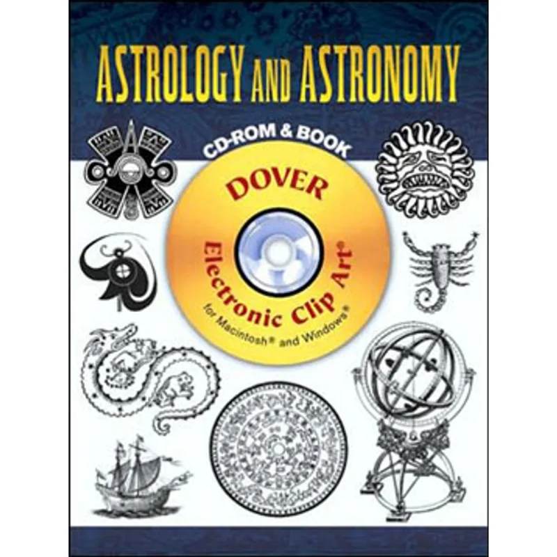 ASTROLOGY AND ASTRONOMY CLIP ART BOOK + CD-ROM