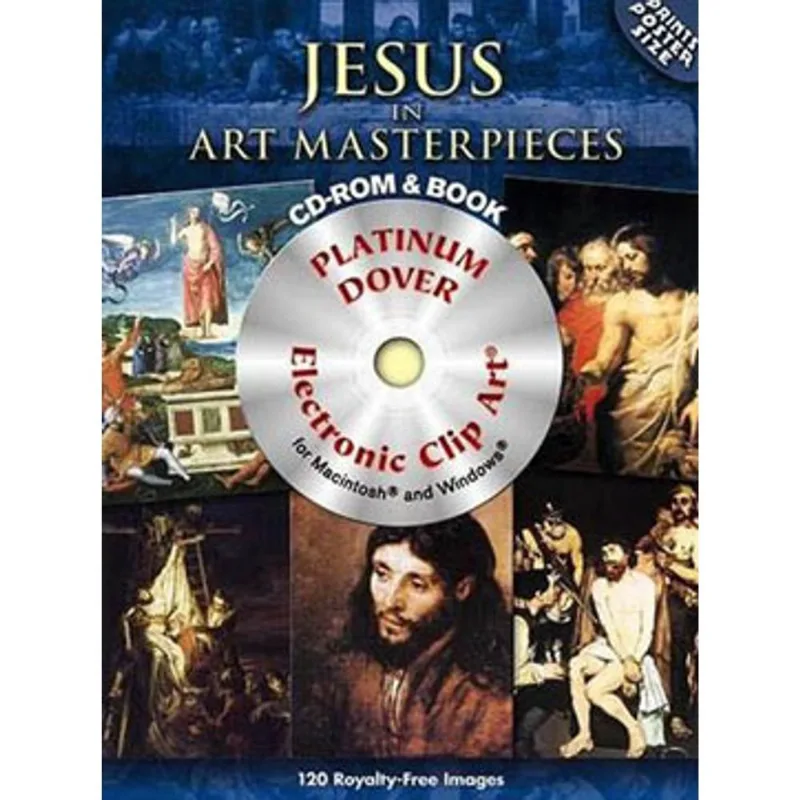 JESUS IN ART MASTERPIECES (CD-ROM AND BOOK)