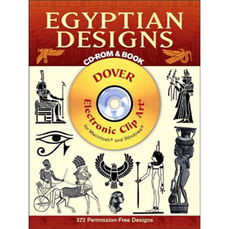 EGYPTIAN DESIGNS (CD-ROM AND BOOK)