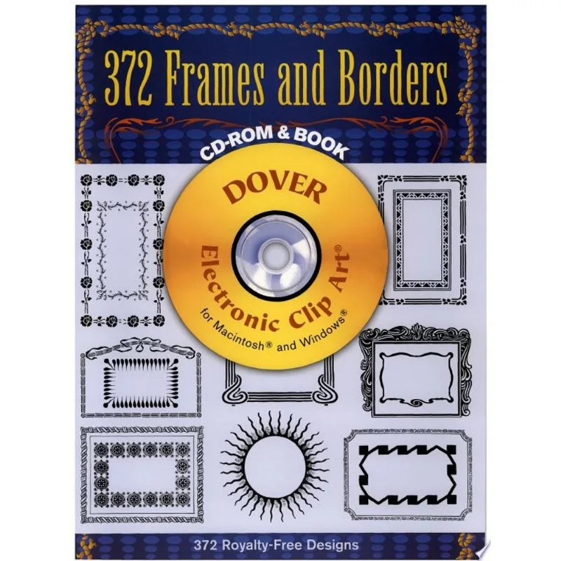 372 FRAMES AND BORDERS CD-ROM AND BOOK