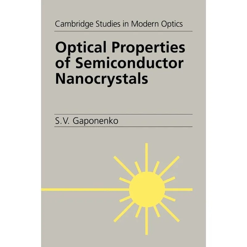 Optical Properties Of Semiconductor Nanocrystals