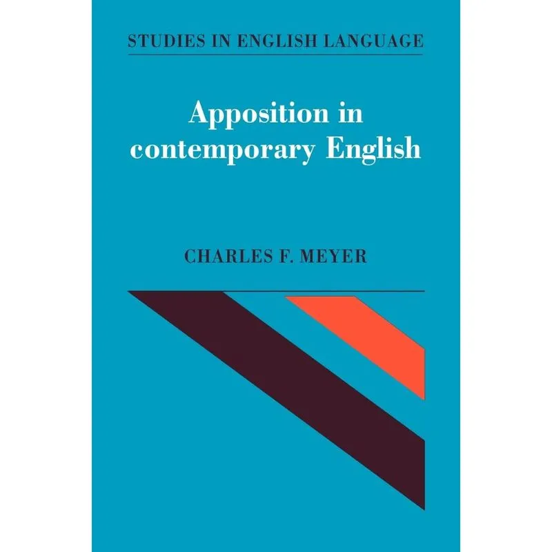 Apposition in Contemporary English
