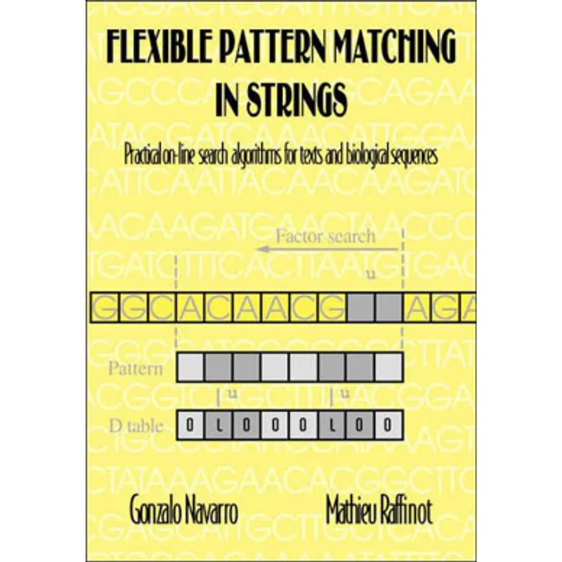 FLEXIBLE PATTERN MATCHING IN STRINGS - PRACTICAL ON-LINE SEARCH ALGORITHMS FOR TEXTS AND BIOLOGICAL