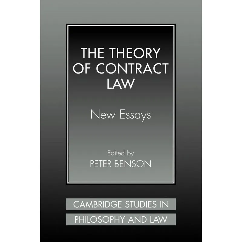The Theory Of Contract Law