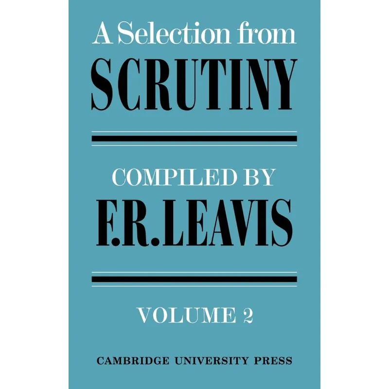 A Selection from Scrutiny