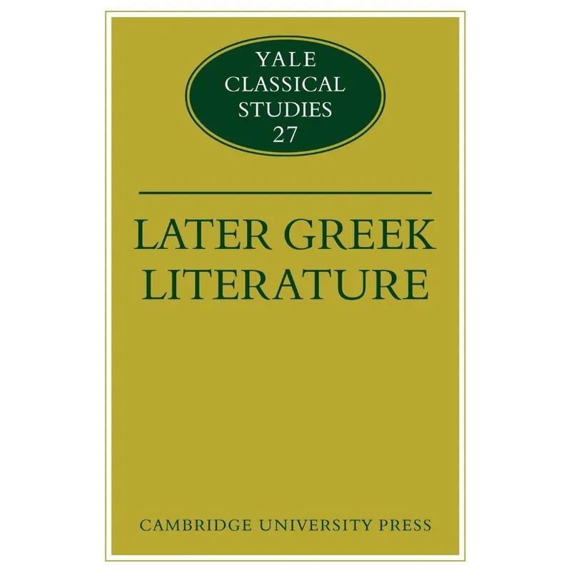 Later Greek Literature