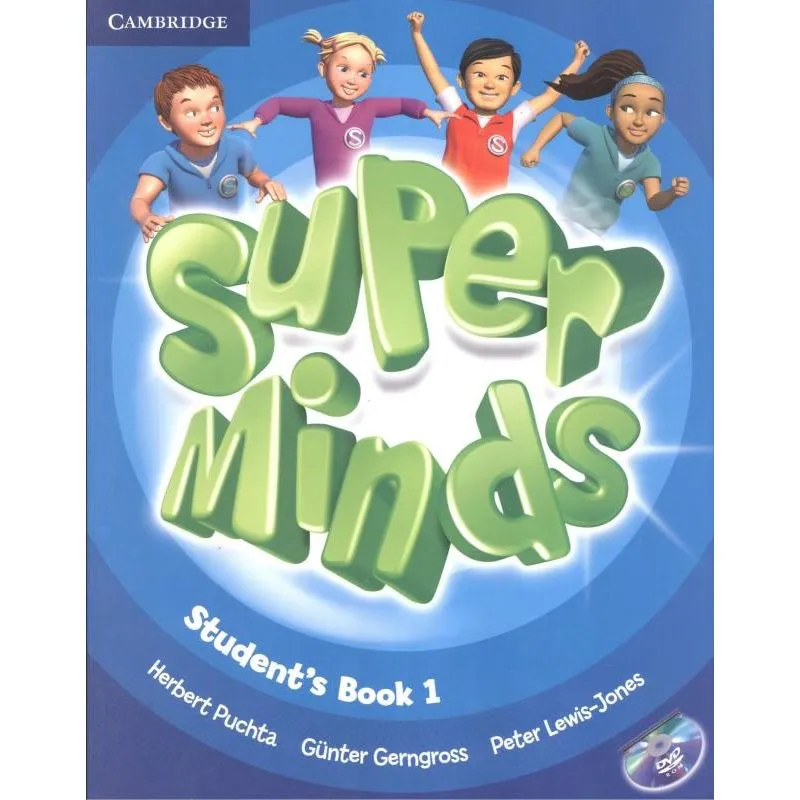 Super Minds British 1 Sb With Dvd-Rom - 1St Ed