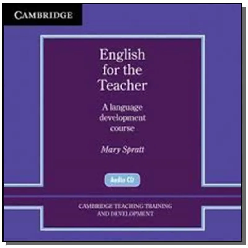 ENGLISH FOR THE TEACHER CD