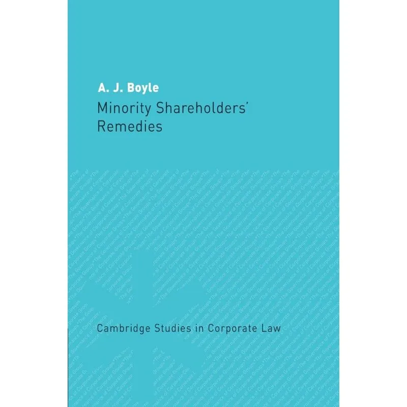 Minority Shareholders Remedies