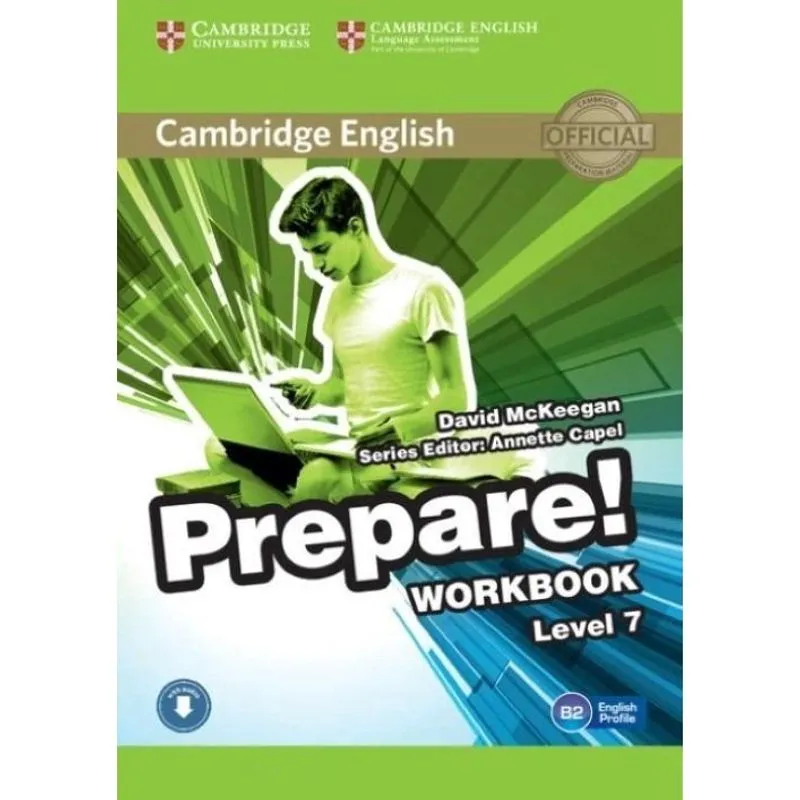Cambridge English Prepare! 7 Workbook With Audio - 1st Ed