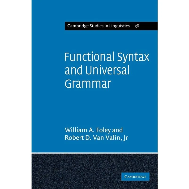 Functional Syntax and Universal Grammar