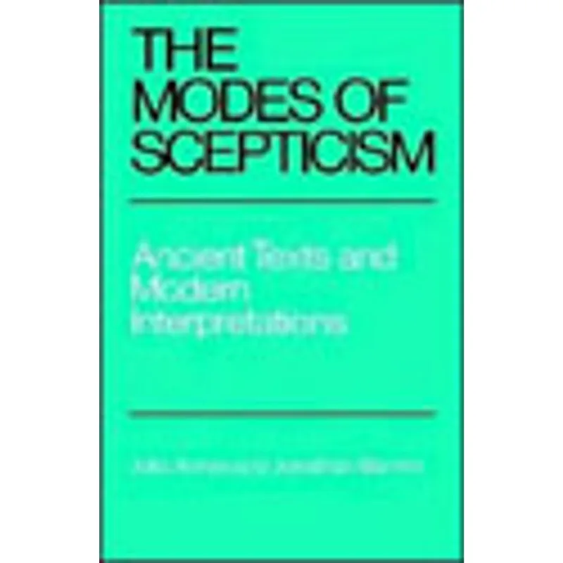 MODES OF SCEPTICISM, THE