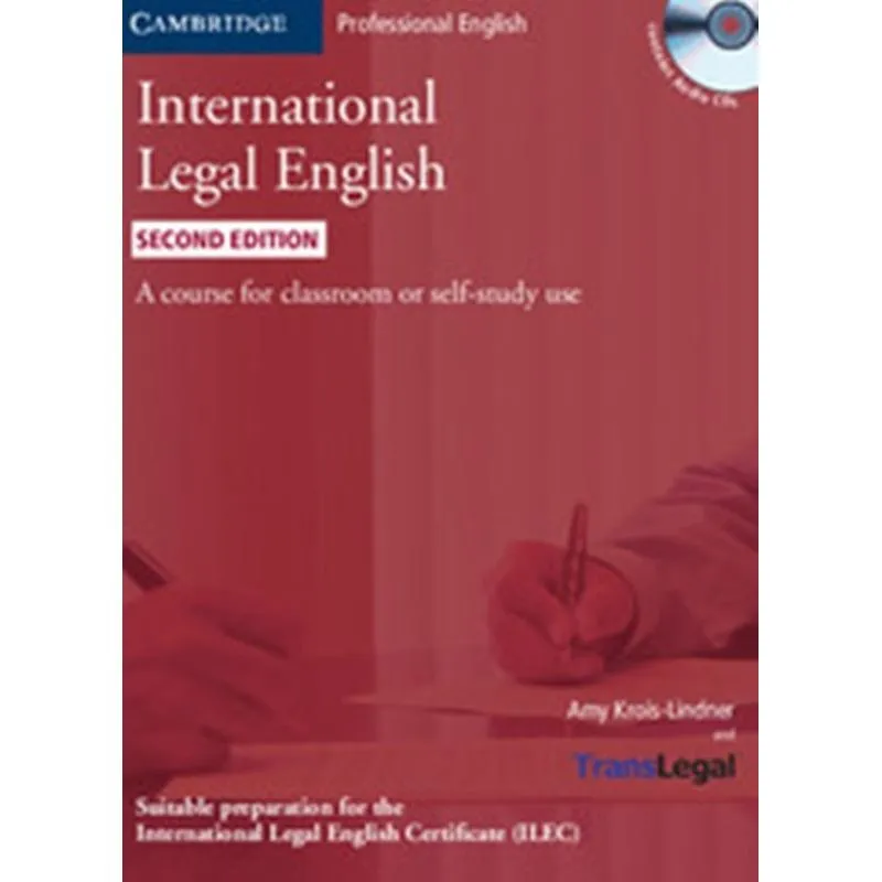 INTERNATIONAL LEGAL ENGLISH SB WITH AUDIO CDS - 2ND EDITION
