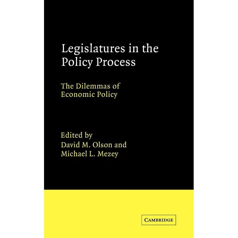 Legislatures in the Policy Process