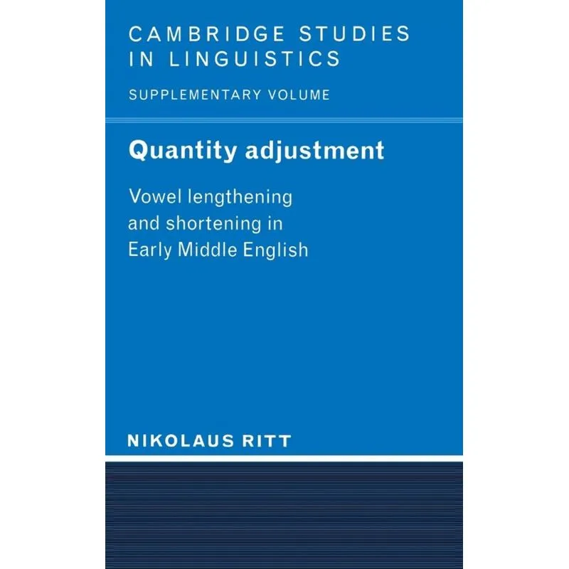 Quantity Adjustment