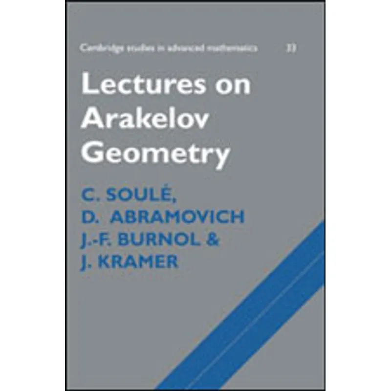 LECTURES ON ARAKELOV GEOMETRY