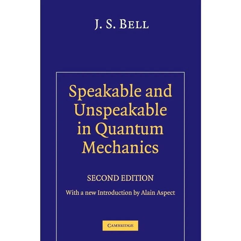 Speakable and Unspeakable in Quantum Mechanics