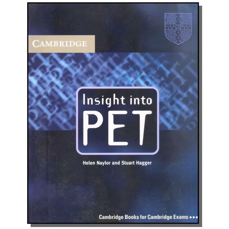 INSIGHT INTO PET SB WO ANSWER