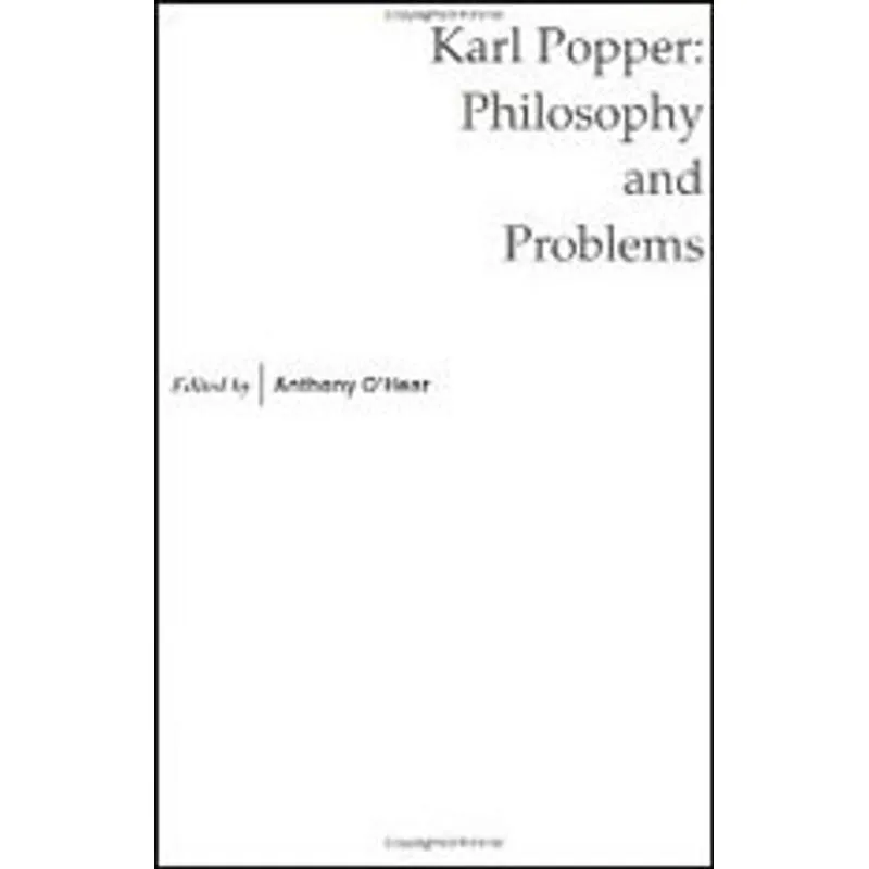 KARL POPPER - PHILOSOPHY AND PROBLEMS