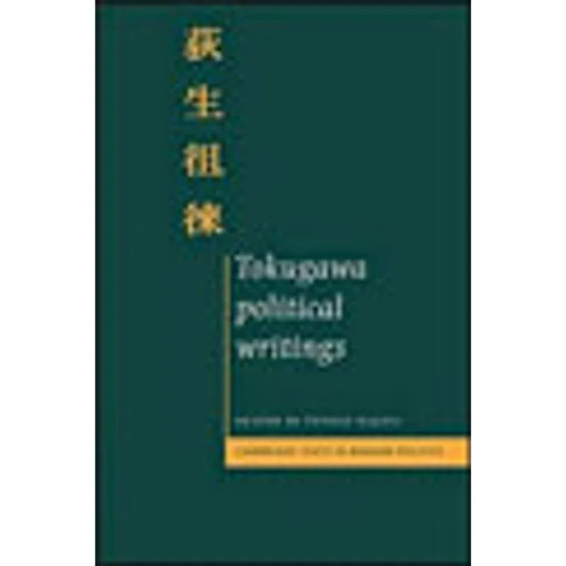 TOKUGAWA WRITINGS