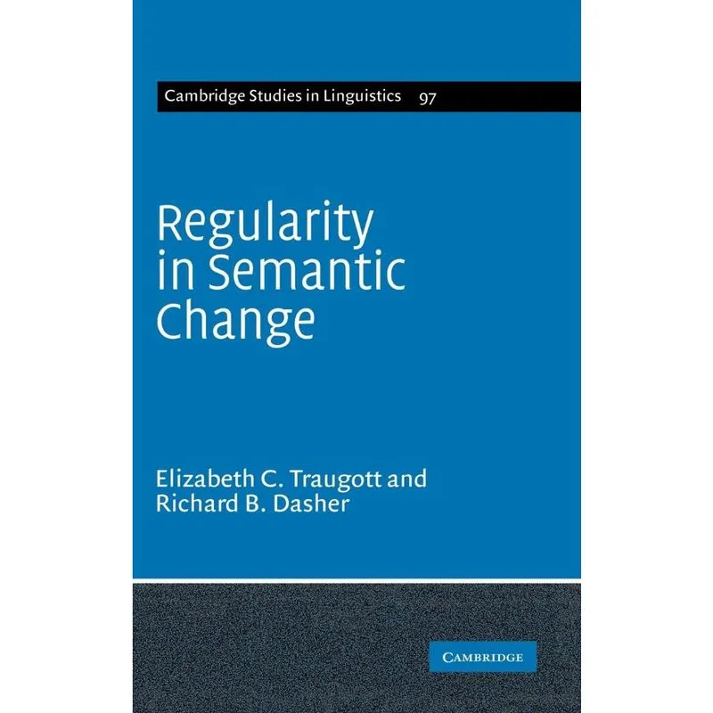 Regularity in Semantic Change