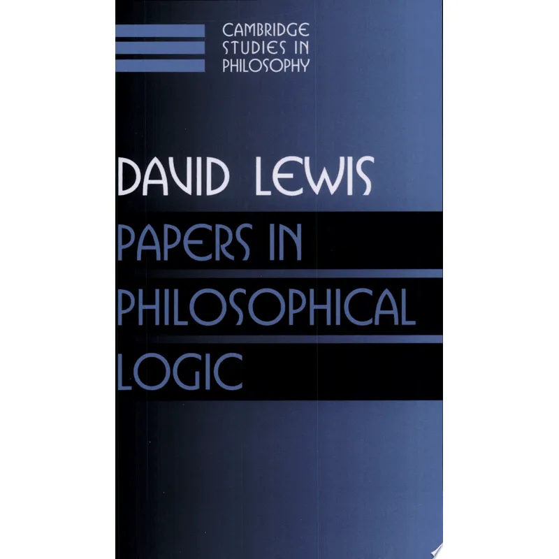 PAPERS IN PHILOSOPHICAL LOGIC