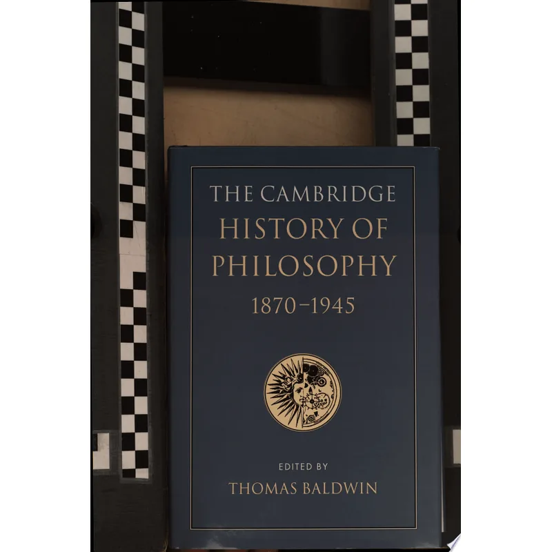 CAMBRIDGE HISTORY OF PHILOSOPHY