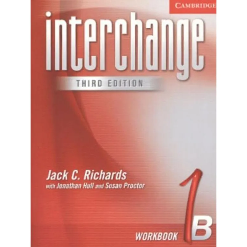 INTERCHANGE 1B WORKBOOK 3TH EDITION