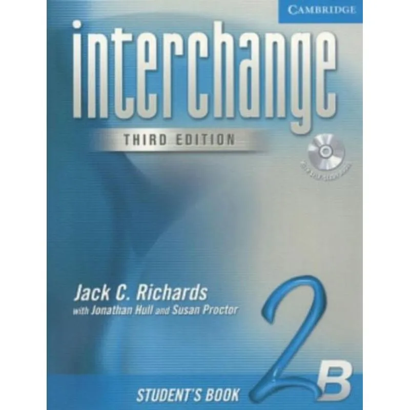 INTERCHANGE 2B STUDENT'S BOOK WITH CD-AUDIO