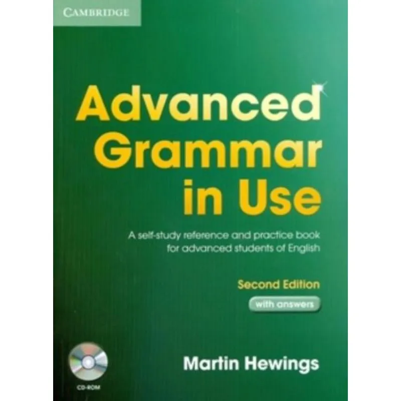 ADVANCED GRAMMAR IN USE WITH ANSWERS AND CD-ROM