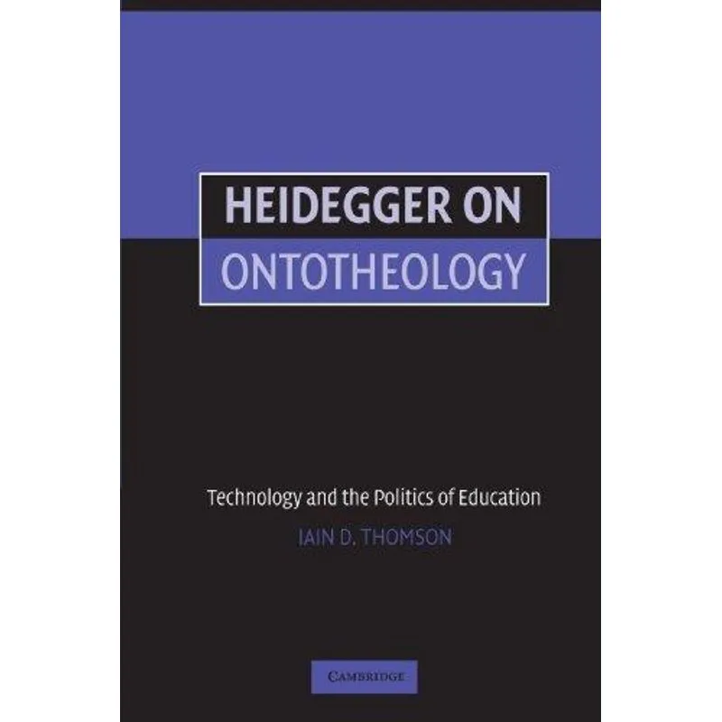 Heidegger on Ontotheology