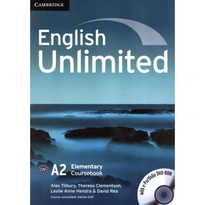 English Unlimited Elementary Cb With Dvd-Rom - 1St Ed