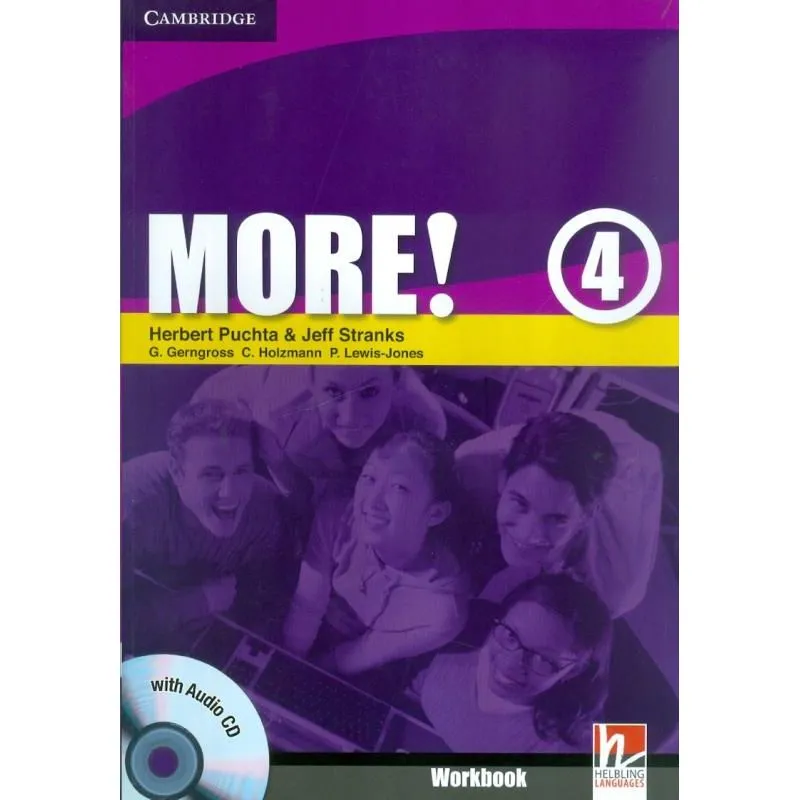 MORE! 4 WB WITH AUDIO CD - 1ST ED