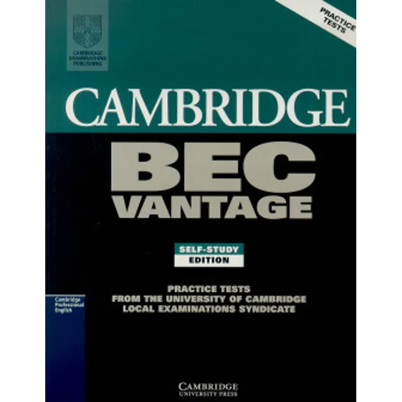 CAMBRIDGE BEC VANTAGE 1 SELF-STUDY (SB WITH ANSWERS)