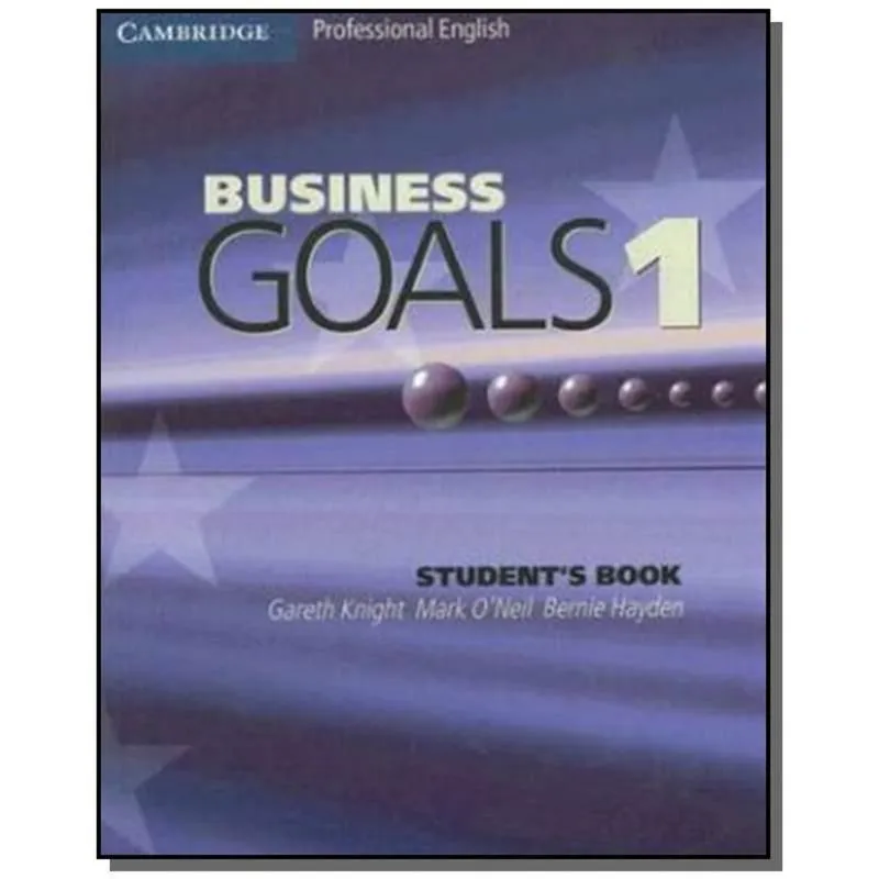 BUSINESS GOALS STUDENS BOOK 1