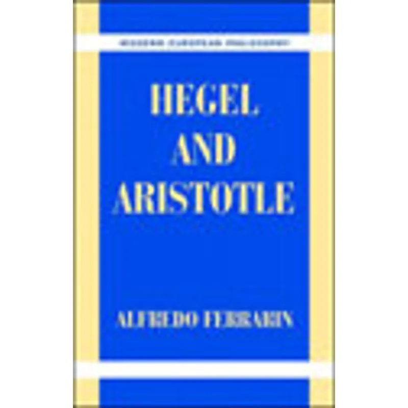 HEGEL AND ARISTOTLE
